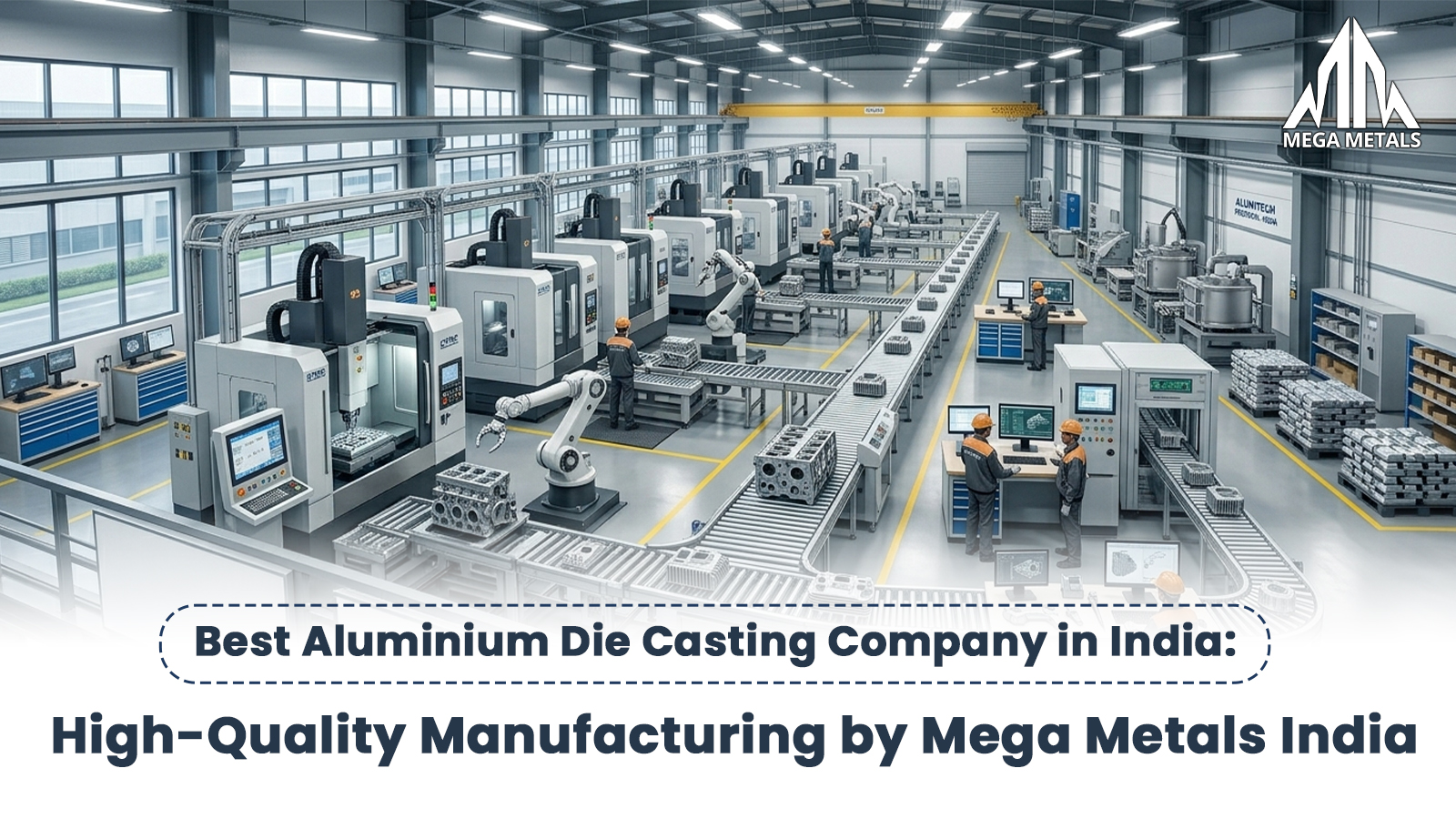 Best Aluminium Die Casting Company in India: High-Quality Manufacturing by Mega Metals India